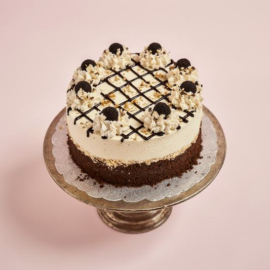 Handmade Oreo Birthday Cake from The Happy Family Bakery