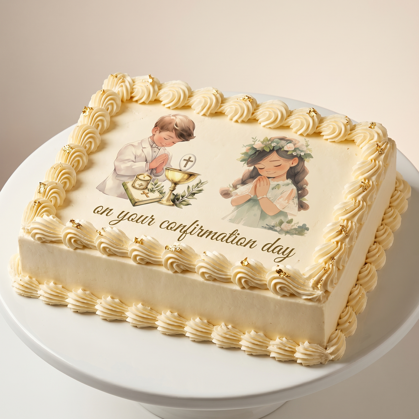 Confirmation cake