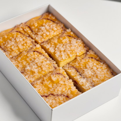 Box of Fresh Lemon Tarts from The Happy Family Bakery