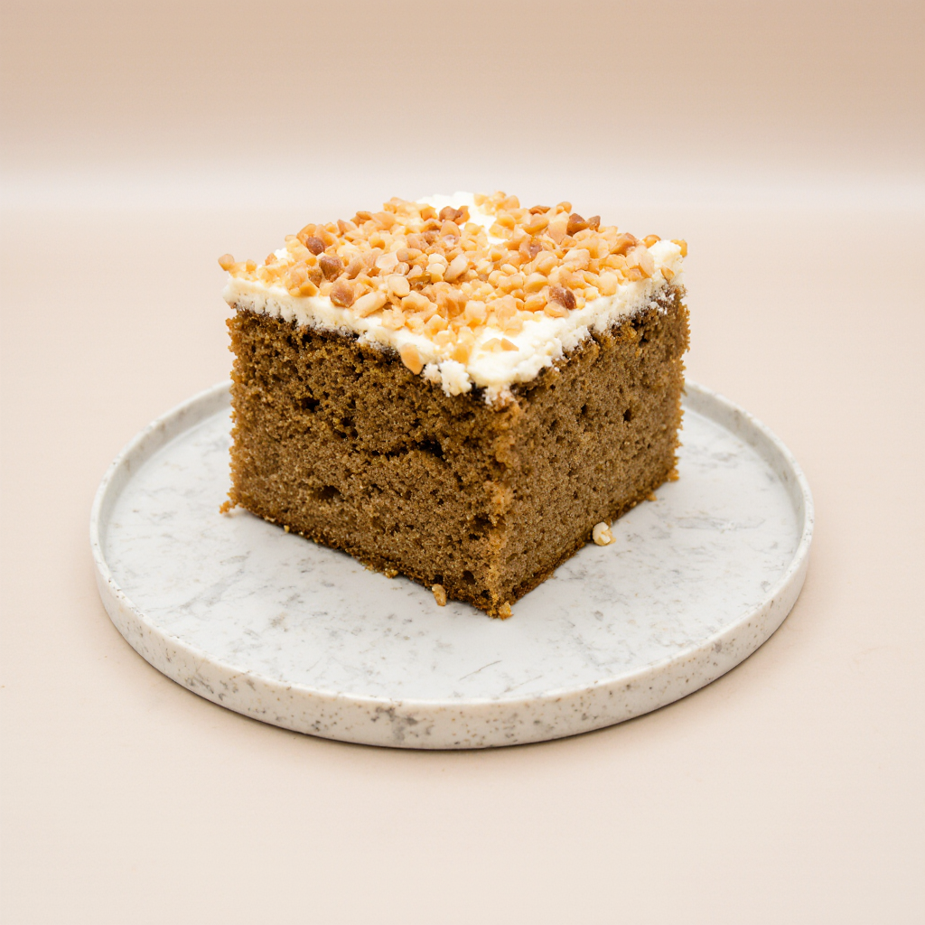 Fresh carrot cake from The Happy Family Bakery