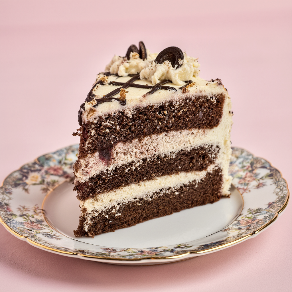 Handmade Oreo Birthday Cake from The Happy Family Bakery