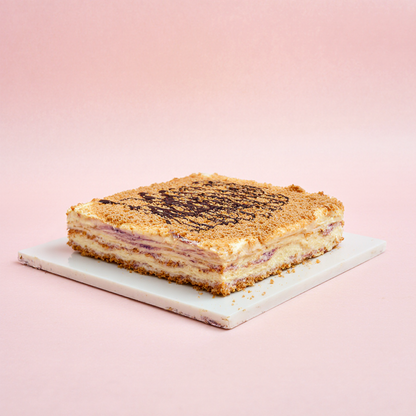 Napoleon cake. Handmade cake from The Happy Family Bakery